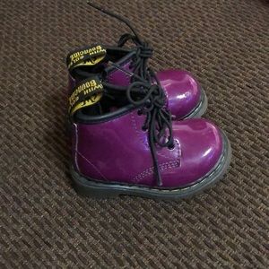 Dr. Martens Purple boots size 4